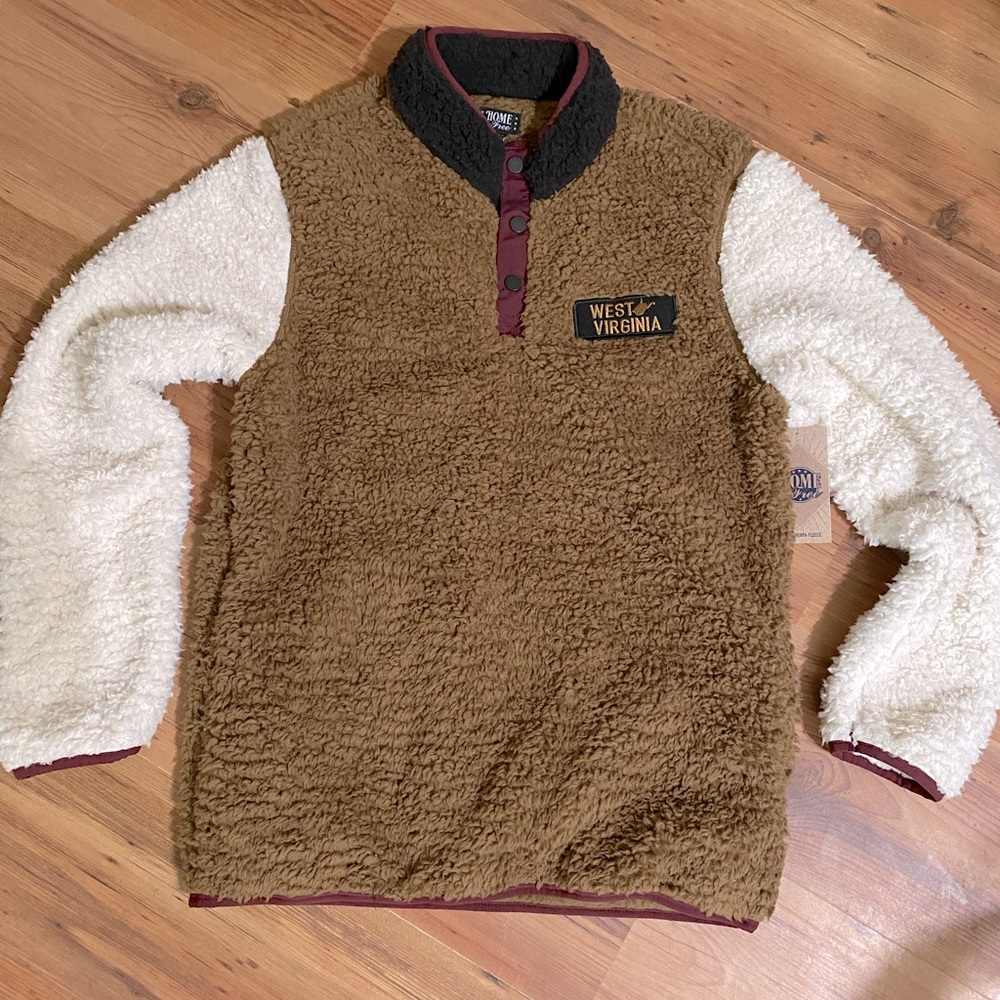 Fleece Sherpa pullover BNWT